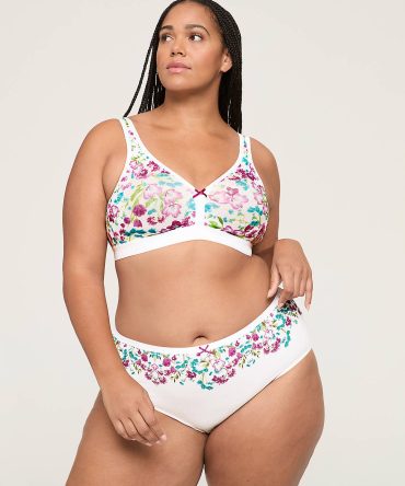 Cotton Unlined No-Wire Bra
