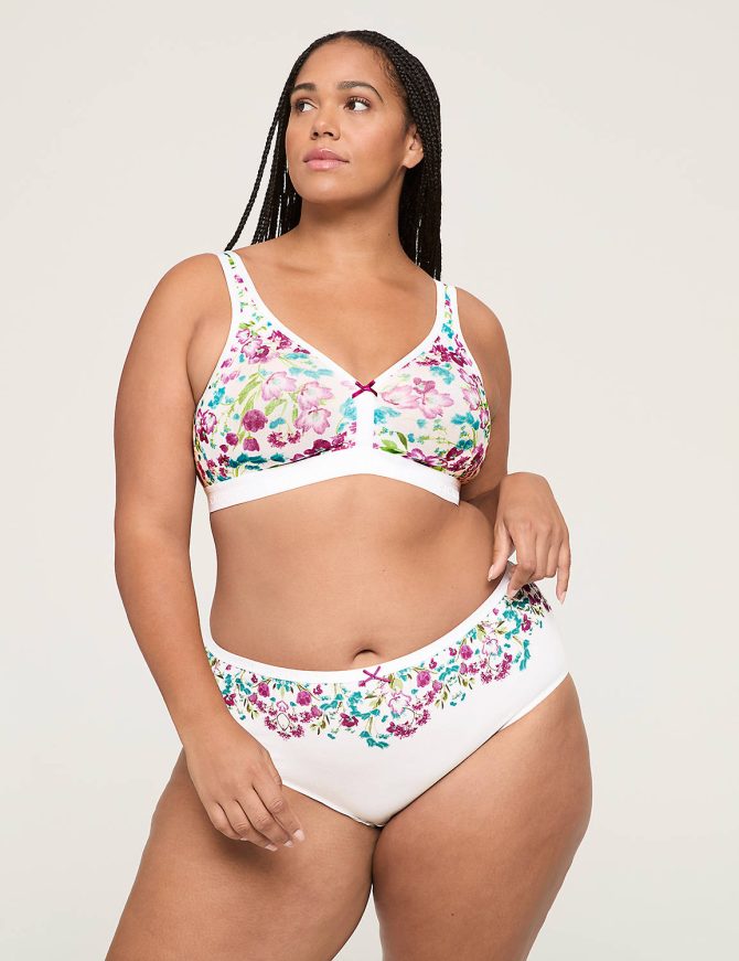 Cotton Unlined No-Wire Bra