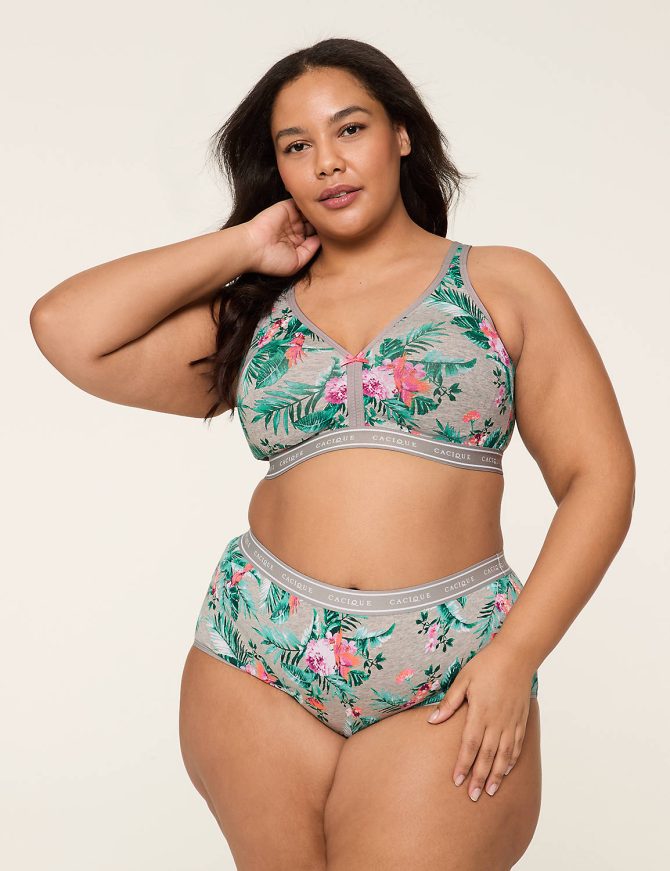 Cotton Unlined No-Wire Bra - Image 5