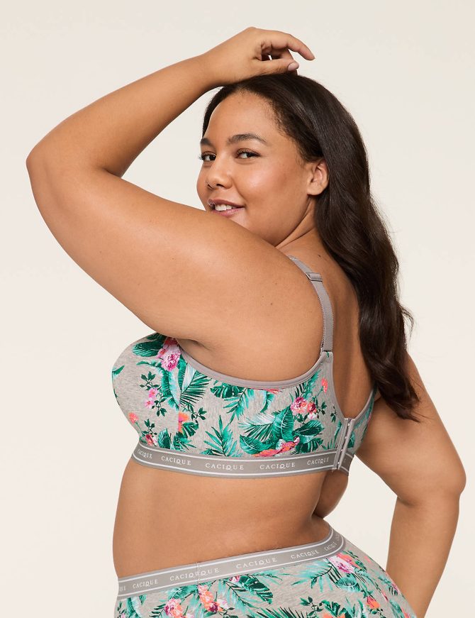Cotton Unlined No-Wire Bra - Image 7