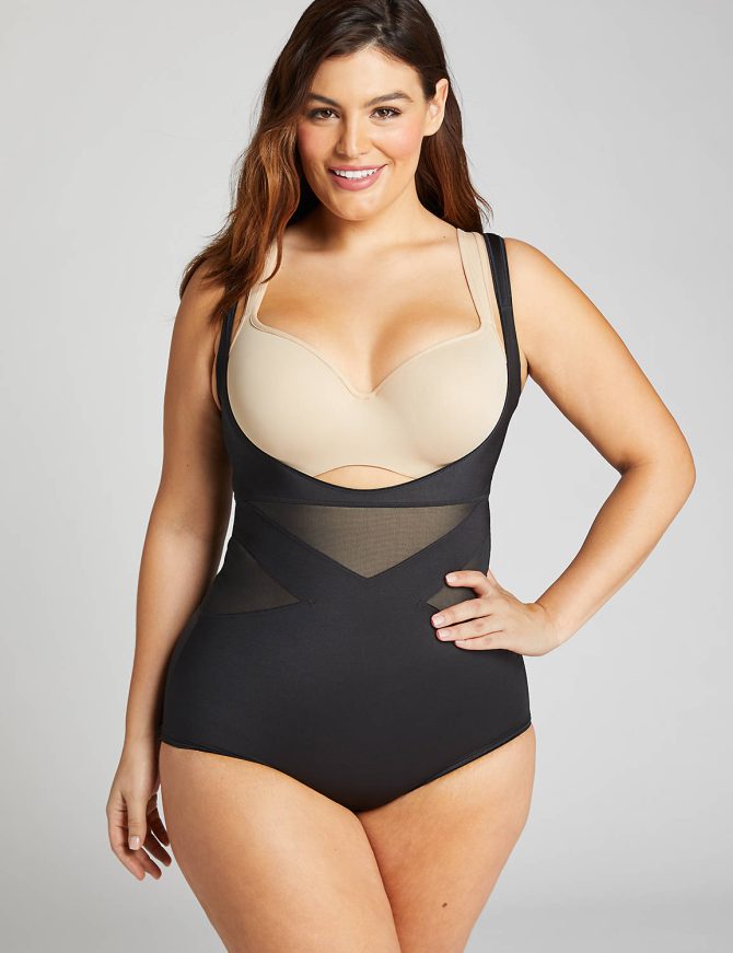 Level 3 Contouring Open-Bust Bodysuit - Image 5