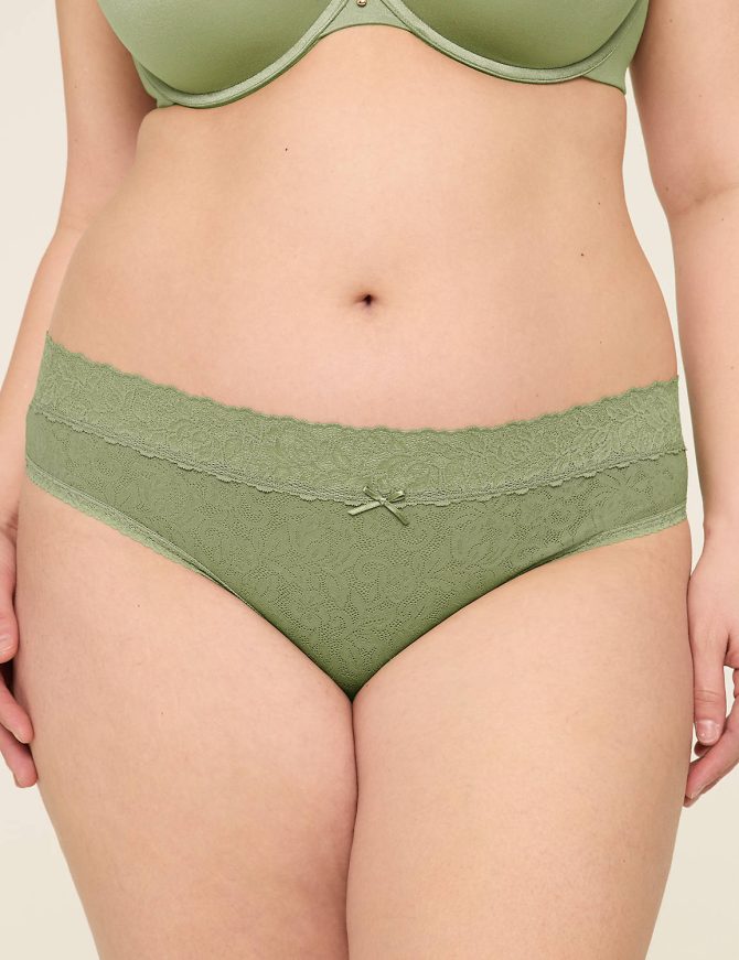 Stretch Lace Cheeky Panty - Image 3