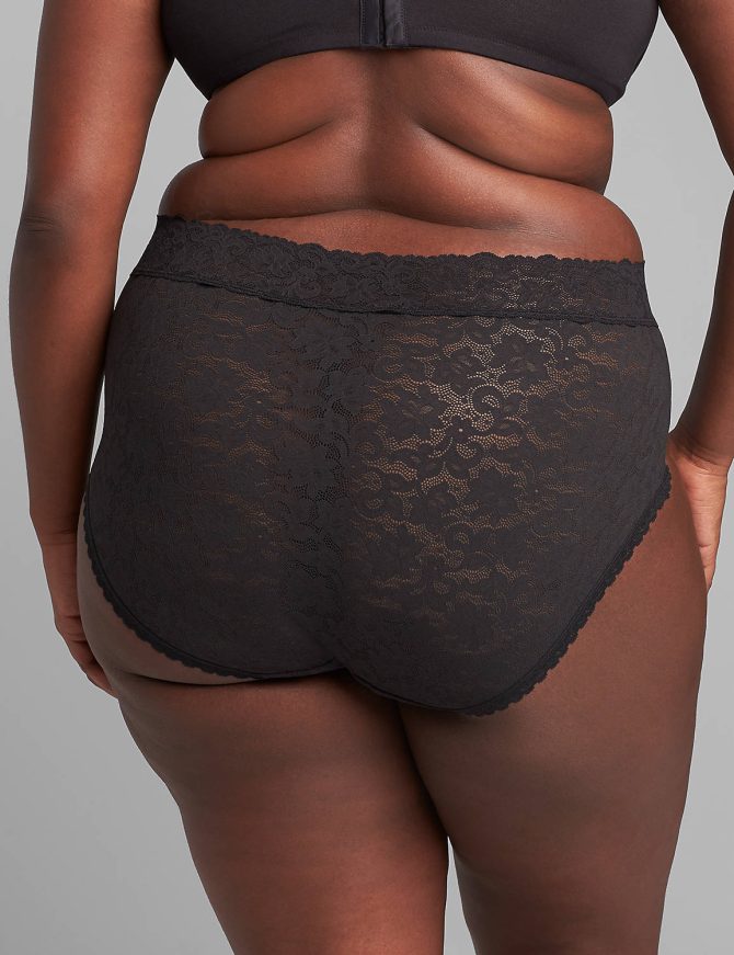 Stretch Lace High-Leg Brief Panty - Image 4