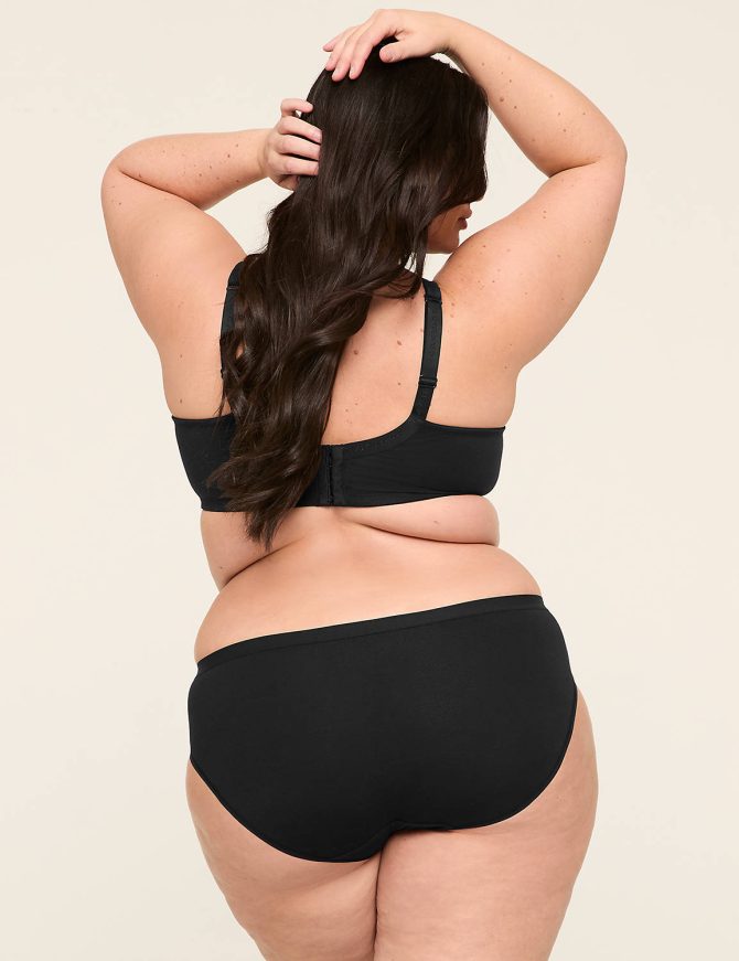 Cotton Hipster Panty with Lace Waist - Image 8