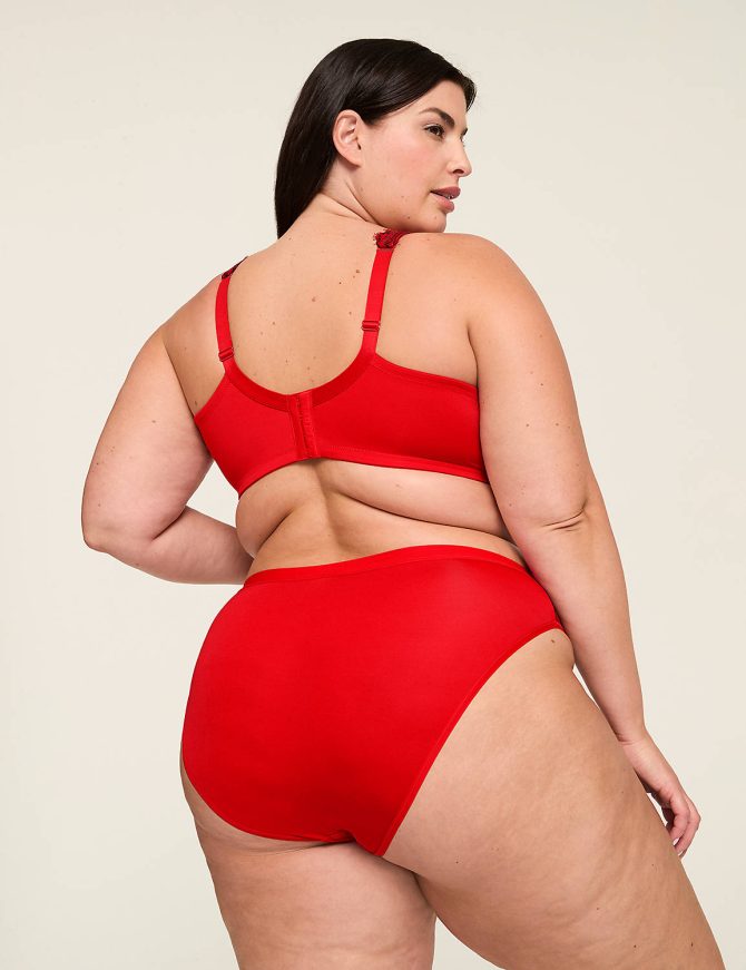 Lace Unlined Full Coverage Bra - Image 6