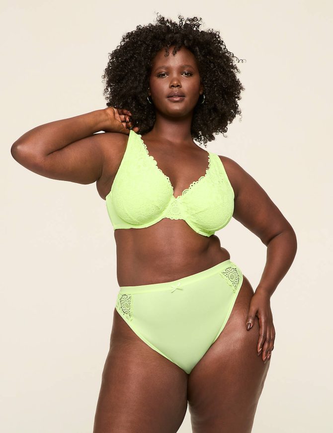 Lace Unlined Full Coverage Bra