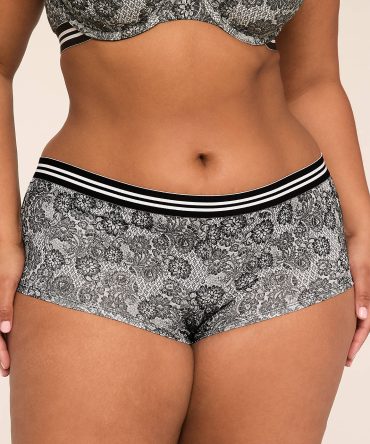 Cotton Boyshort Panty With Wide Waistband