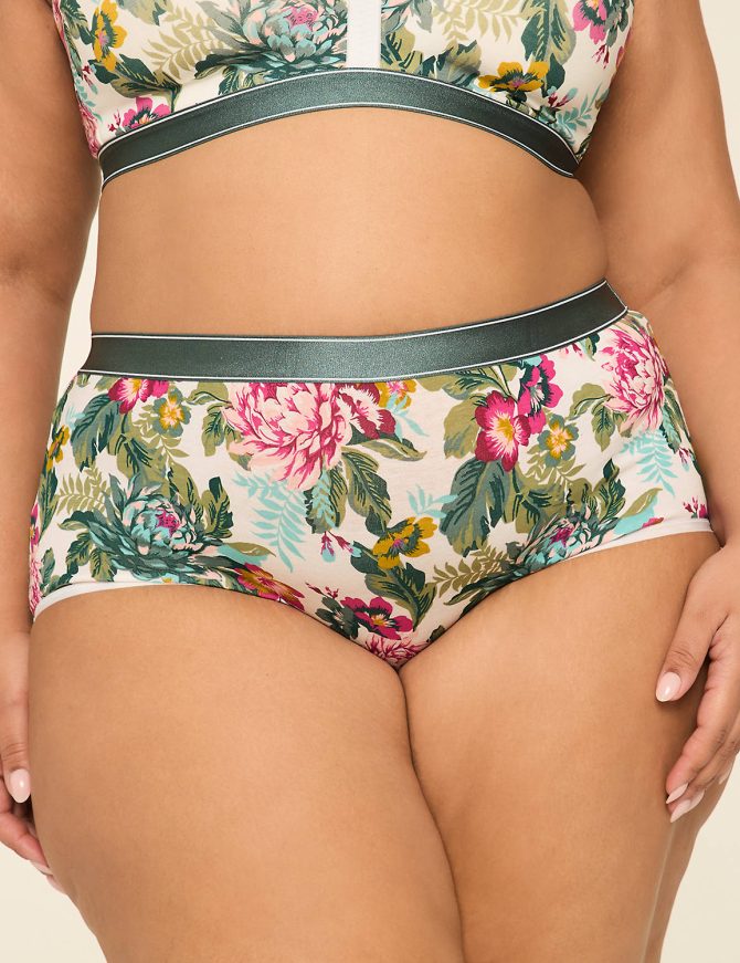 Cotton Full Brief Panty With Wide Waistband - Image 7