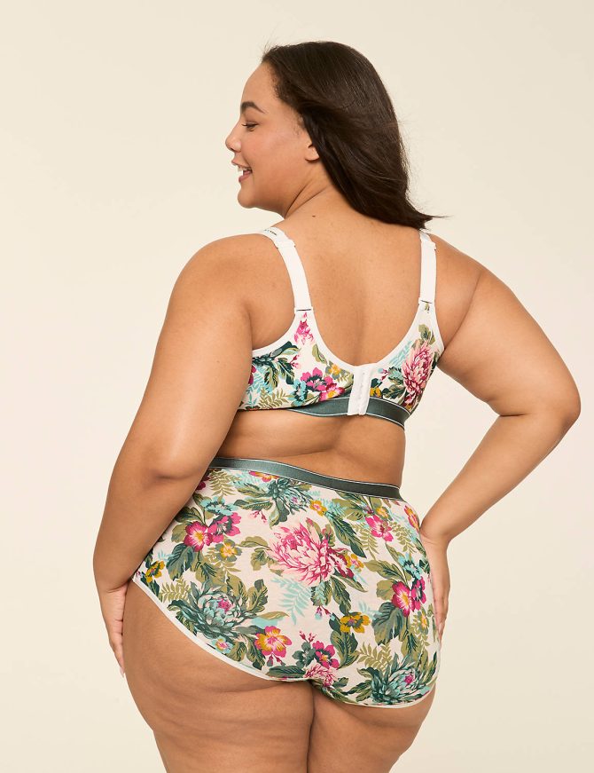 Cotton Full Brief Panty With Wide Waistband - Image 8