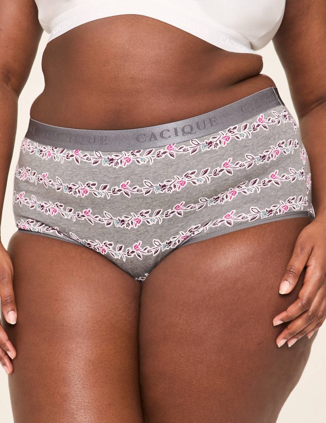 Cotton Full Brief Panty With Wide Waistband - Image 5