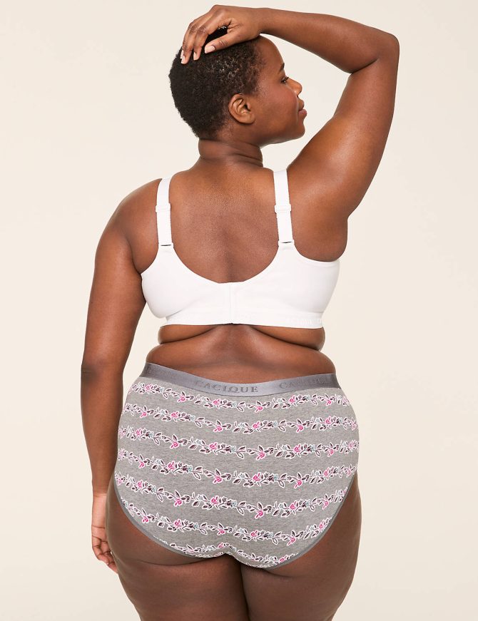Cotton Full Brief Panty With Wide Waistband - Image 6