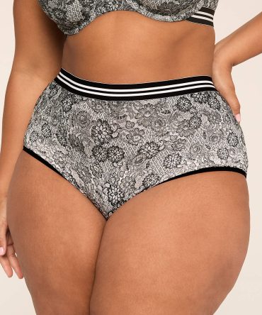 Cotton Full Brief Panty With Wide Waistband