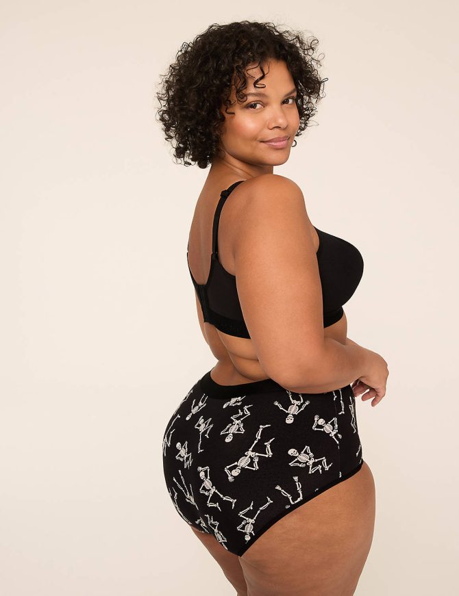 Cotton Full Brief Panty With Wide Waistband - Image 4