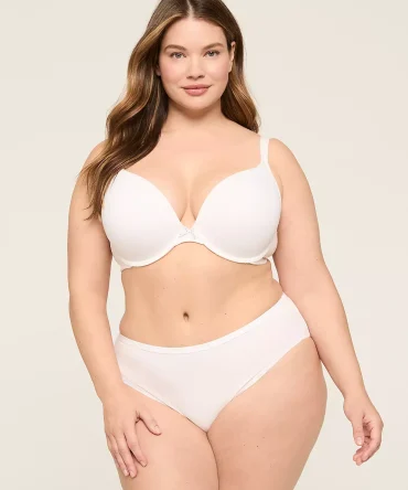 Cotton Boost Plunge Bra
