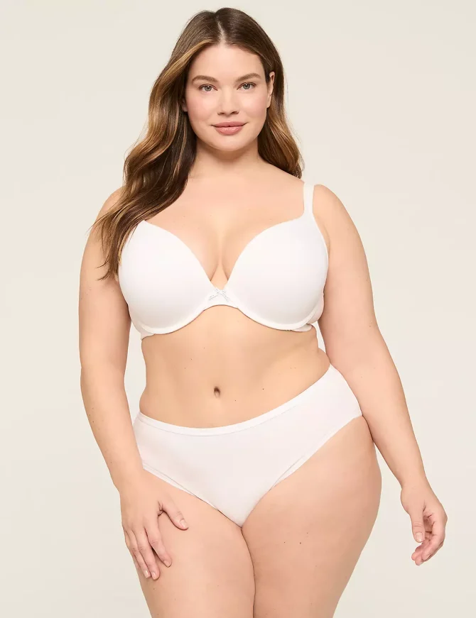 Cotton Boost Plunge Bra