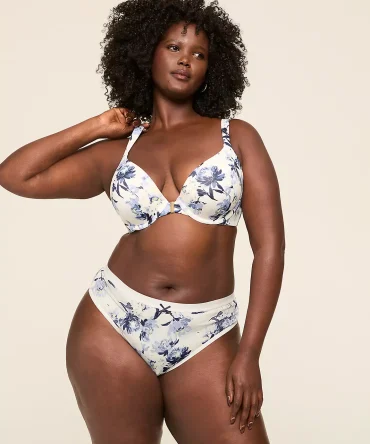 Front-Close Smooth Boost Plunge Bra