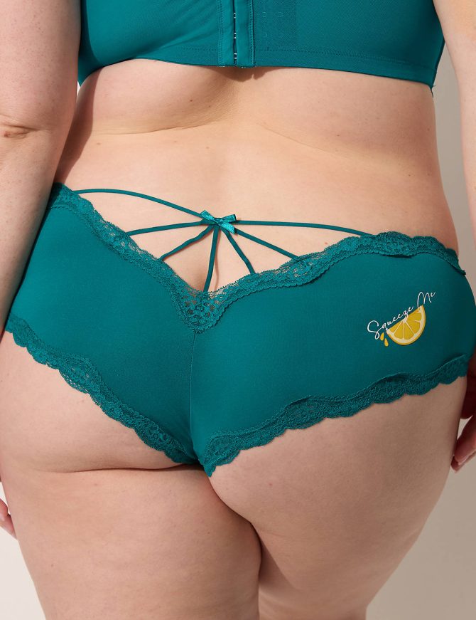 Lace-Trim Cheeky Panty - Image 4