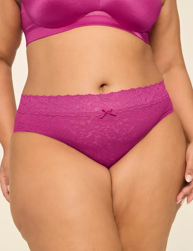 Stretch Lace Hipster Panty - Image 5