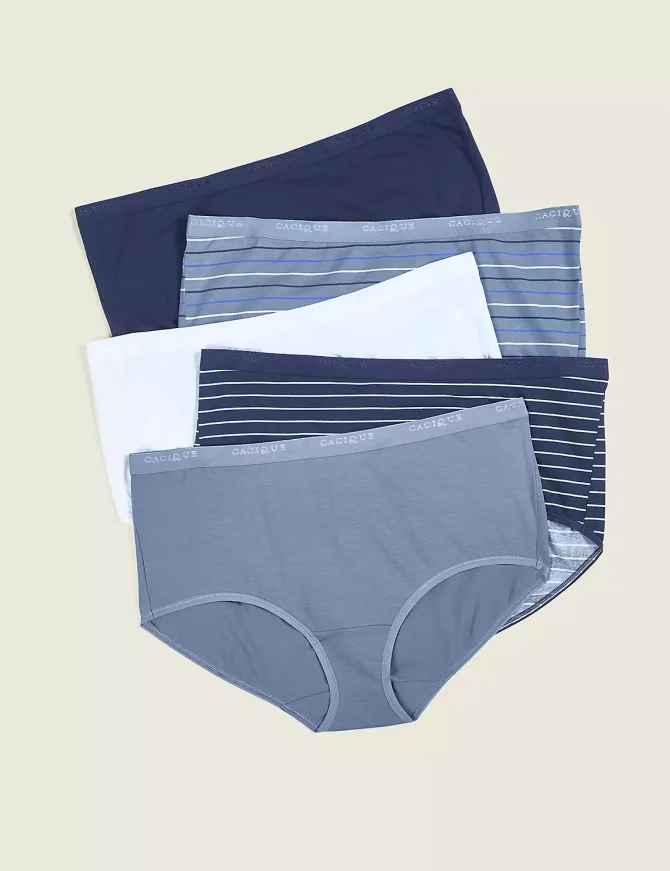 Cotton Full Brief Panty - 5-Pack - Image 6