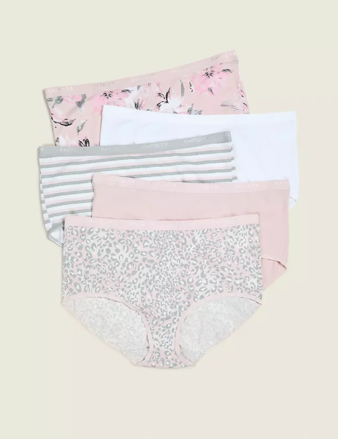 Cotton Full Brief Panty - 5-Pack - Image 8