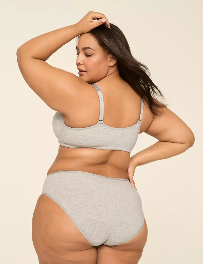 Front-Close Cotton Boost Plunge Bra - Image 2