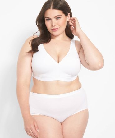 Cotton Lightly Lined No-Wire Bra