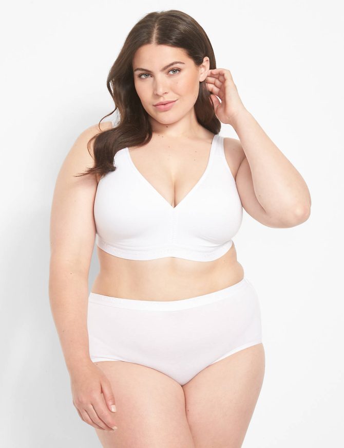 Cotton Lightly Lined No-Wire Bra