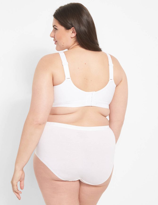 Cotton Lightly Lined No-Wire Bra - Image 2