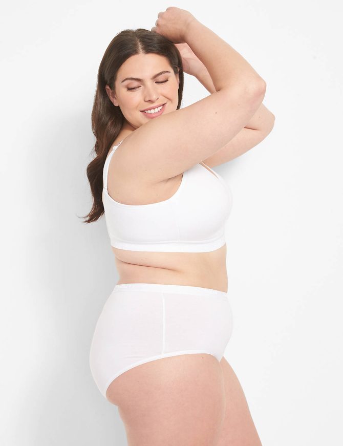 Cotton Lightly Lined No-Wire Bra - Image 3