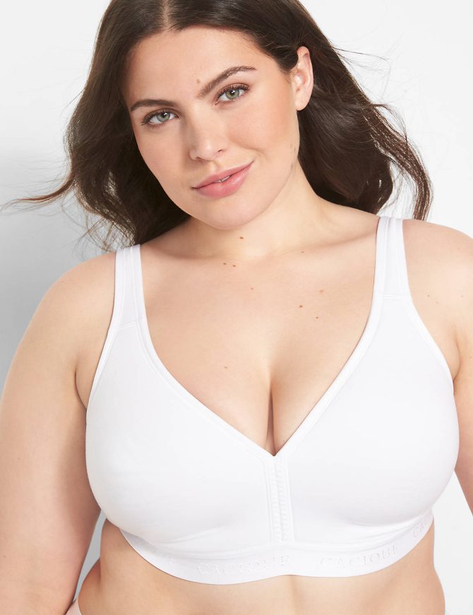 Cotton Lightly Lined No-Wire Bra - Image 4