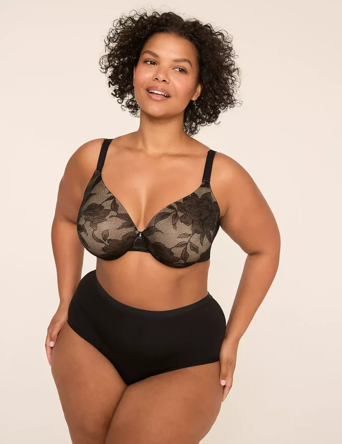 Invisible Lace Backsmoother Lightly Lined Full Coverage Bra - Image 4