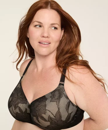 Invisible Lace Backsmoother Lightly Lined Balconette Bra