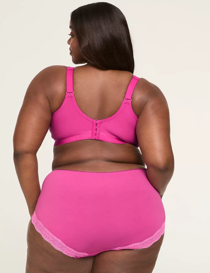 Cotton Lightly Lined No-Wire Bra - Image 7