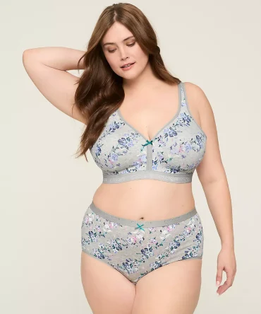 Cotton Lightly Lined No-Wire Bra
