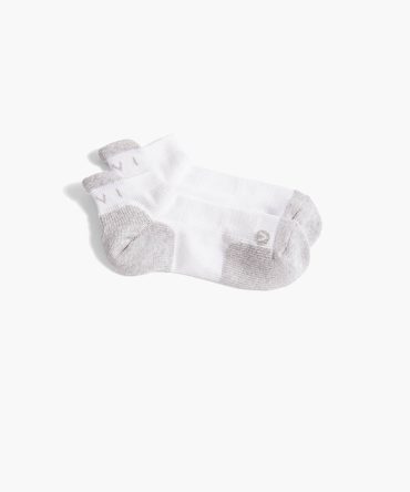 LIVI Wicking White & Grey Socks