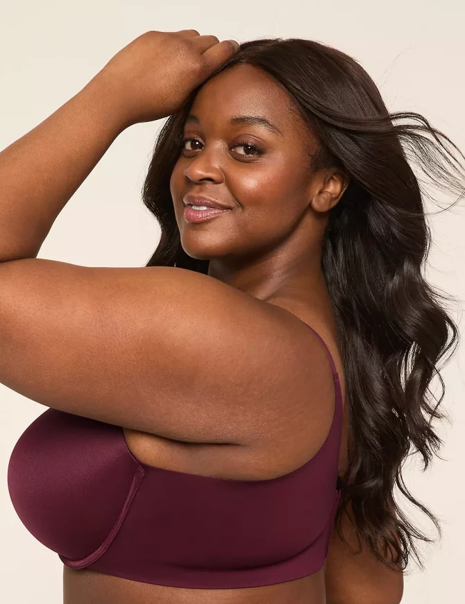 Totally Smooth Lightly Lined Full Coverage Bra - Image 3