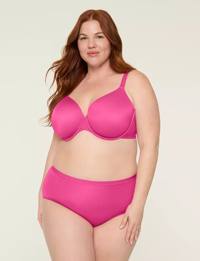 Totally Smooth Lightly Lined Full Coverage Bra