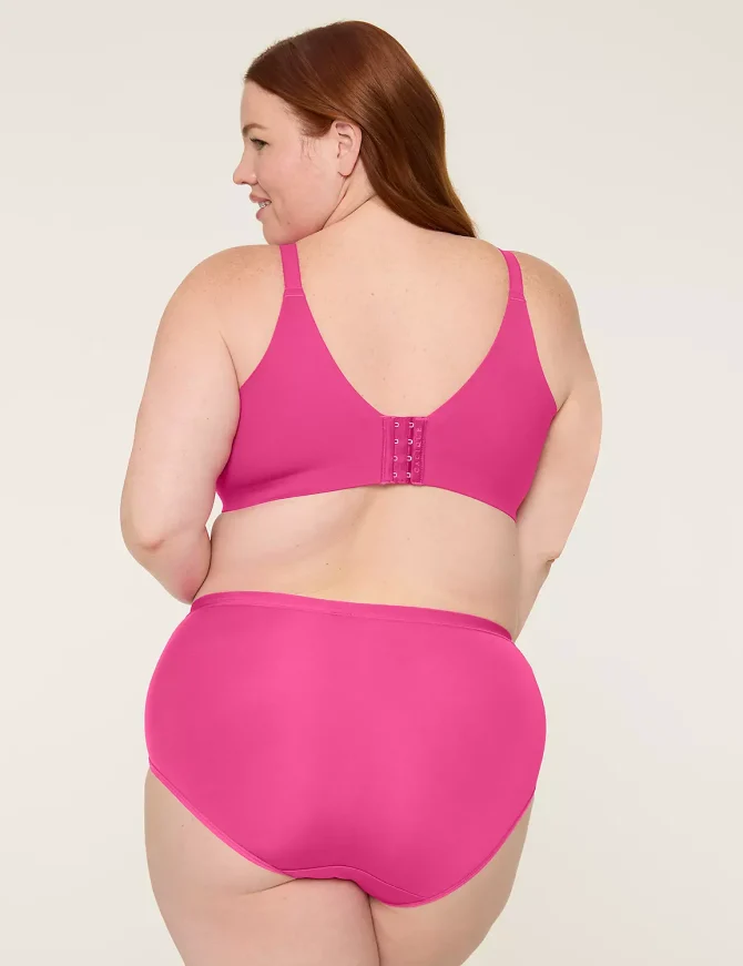 Totally Smooth Lightly Lined Full Coverage Bra - Image 2