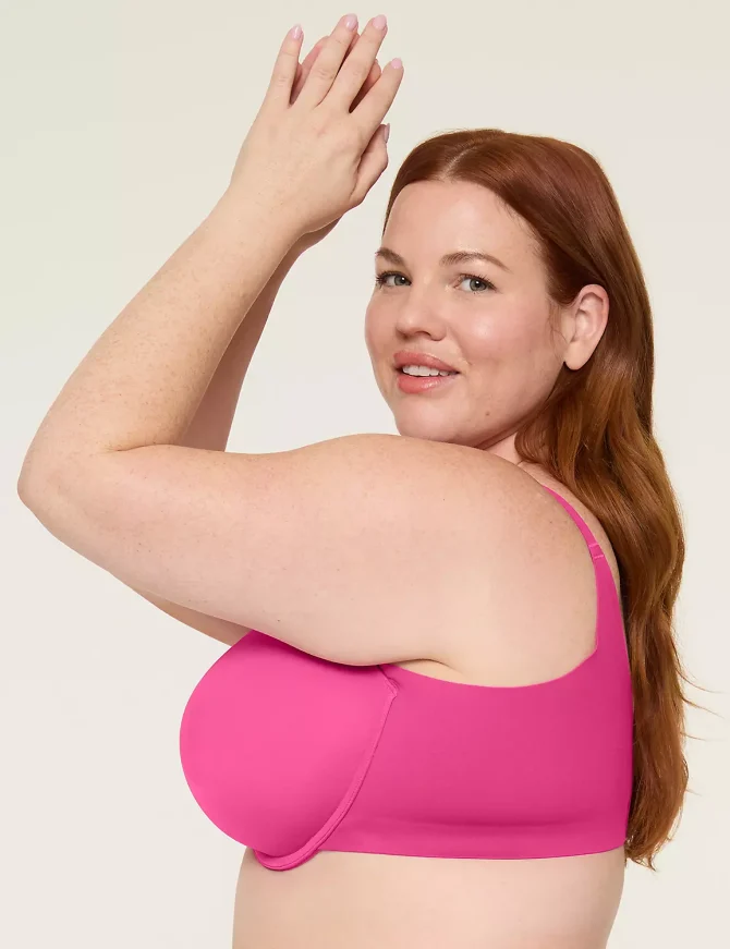 Totally Smooth Lightly Lined Full Coverage Bra - Image 3