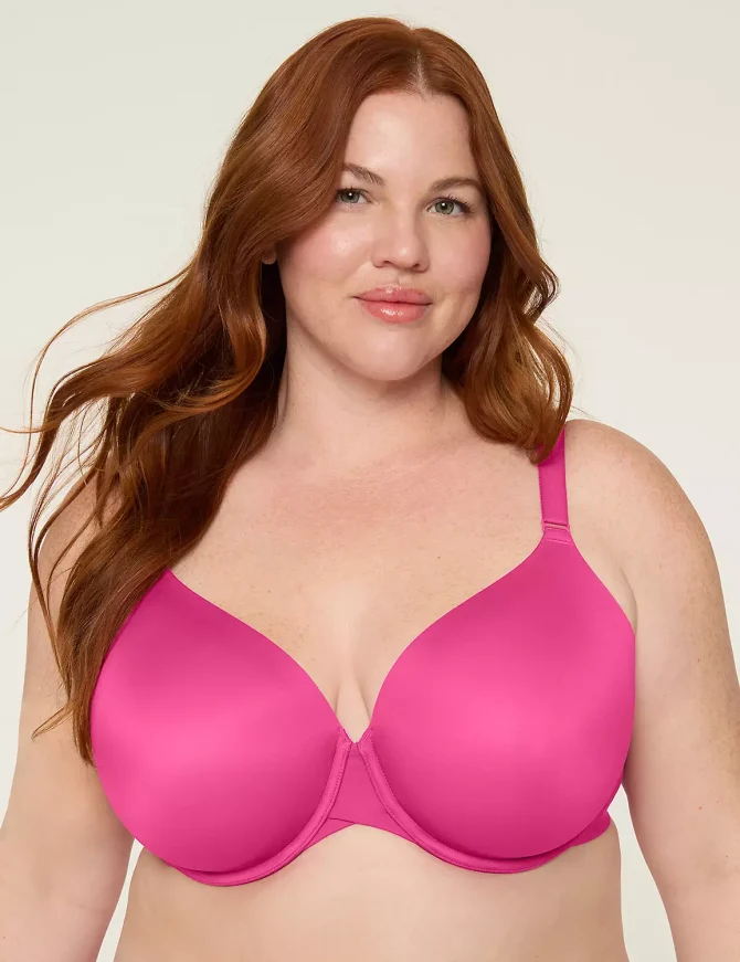 Totally Smooth Lightly Lined Full Coverage Bra - Image 4