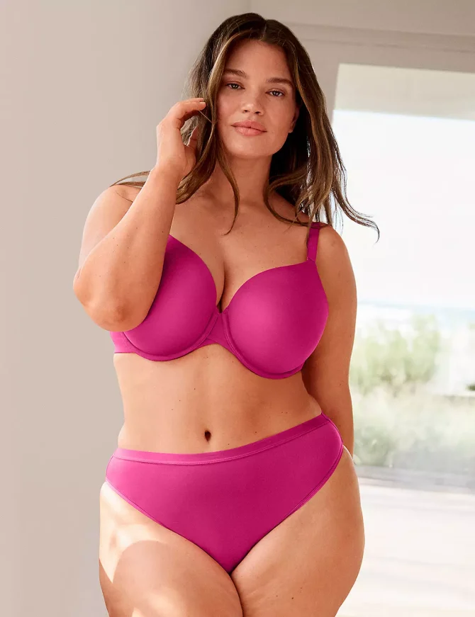 Totally Smooth Lightly Lined Full Coverage Bra - Image 5