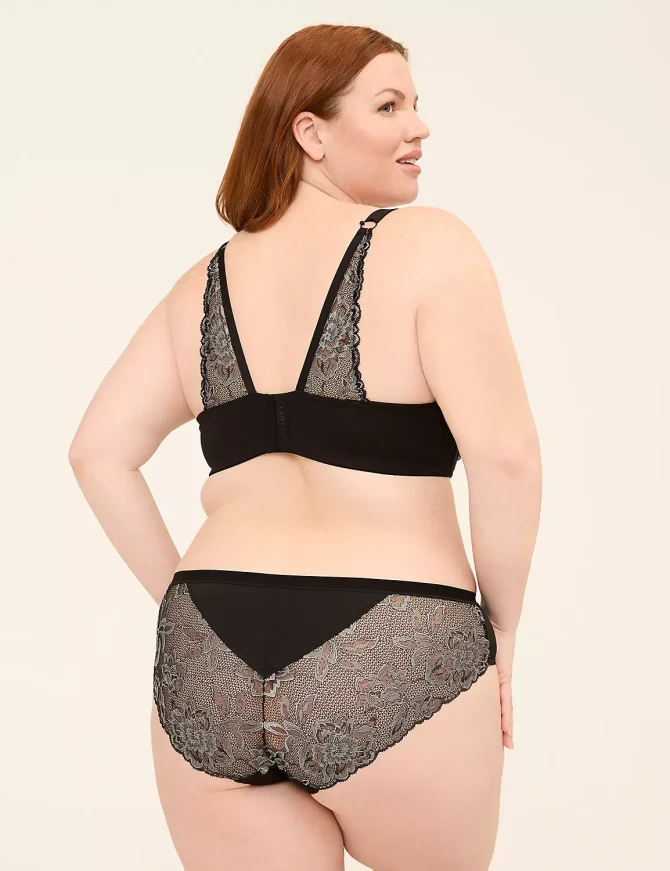 Boost Plunge Bra With Lace - Image 2