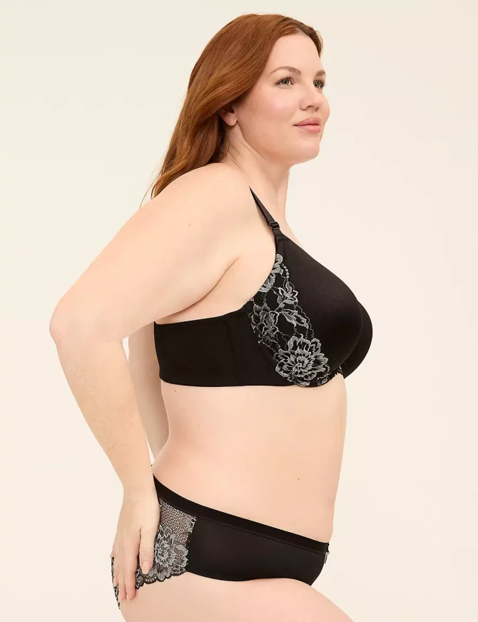 Boost Plunge Bra With Lace - Image 3
