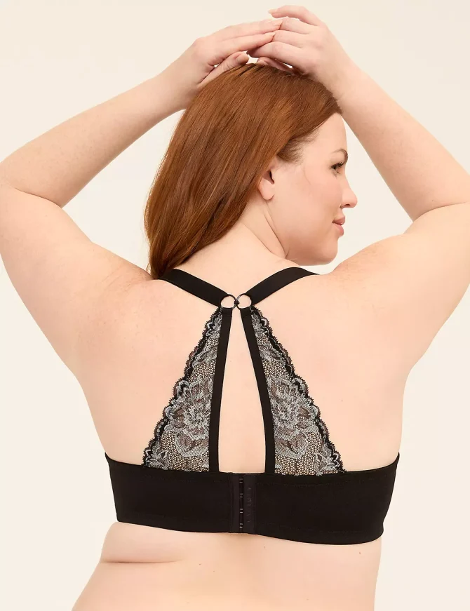 Boost Plunge Bra With Lace - Image 5