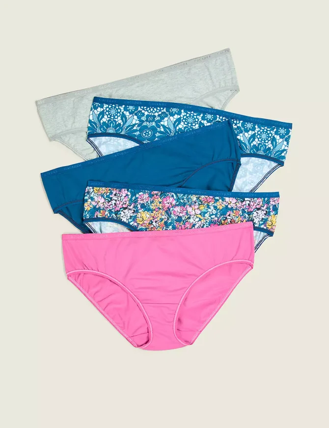 Cotton Hipster Panty - 5-Pack - Image 5