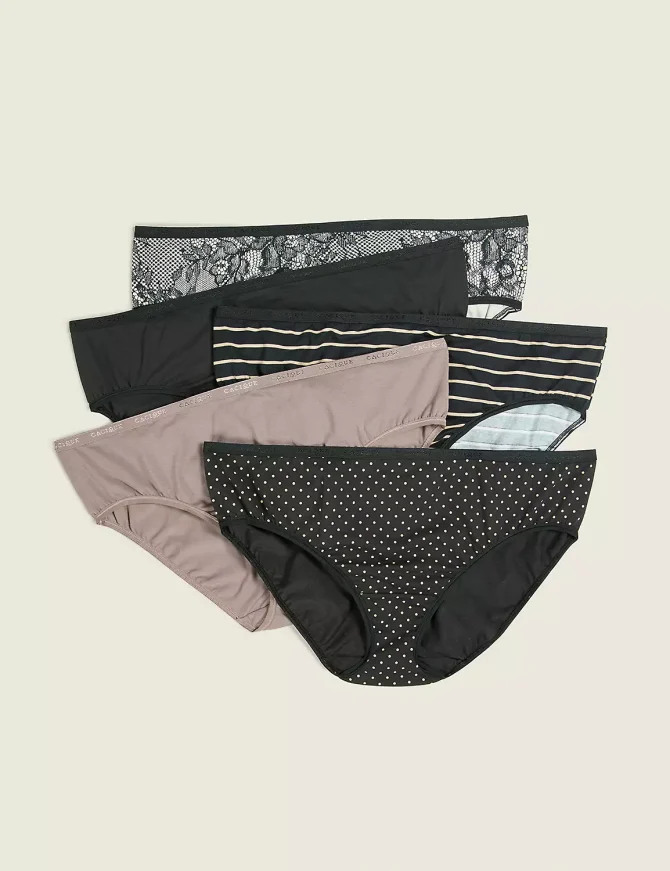 Cotton Hipster Panty - 5-Pack - Image 4