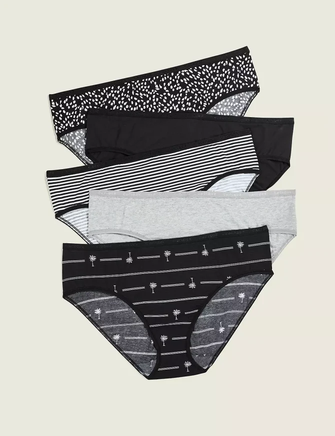 Cotton Hipster Panty - 5-Pack - Image 3