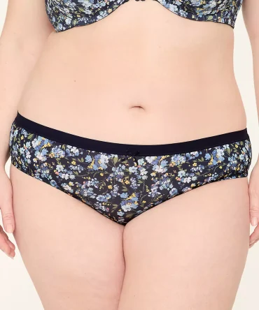 No-Show Lace-Back Hipster Panty