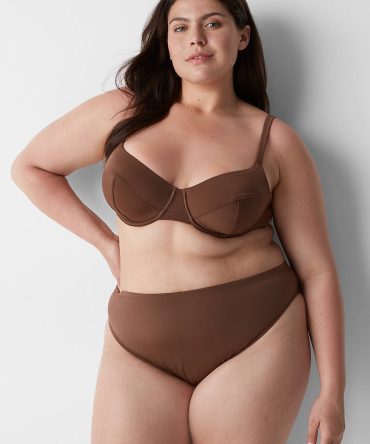 Underwire Balconette Swim Bikini Top