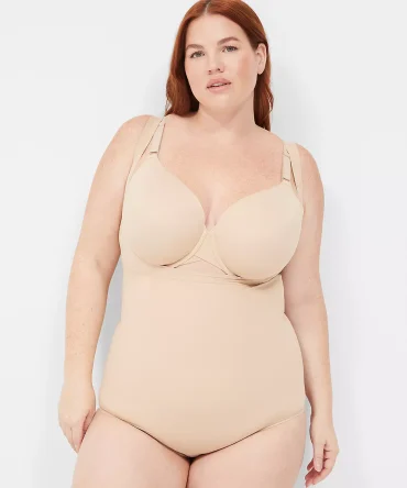 Level 3 Invisible Sculpt Open-Bust Bodysuit